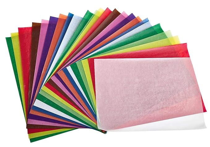 Ursus Transparentpapier, farbig sortiert