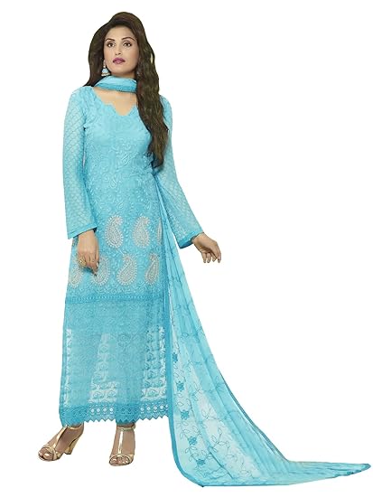 amazon sky blue dress