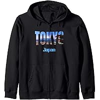 Amazon.com: Tokyo Japan Zip Hoodie : Clothing, Shoes & Jewelry