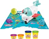 Play-Doh Airplane Explorer Starter Set Jet Toy Map Playmat 4 Colours 3