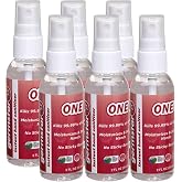 Germstar Hand Sanitizer 2oz Spray Bottle - Travel, Everyday use Multi Pack (2oz ONE, 6)