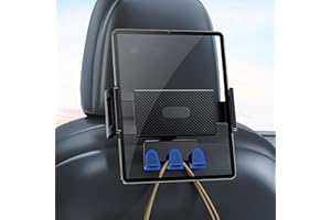 DICMKY Tesla iPad Tablet Mount Headrest Accessories for Model Y(Juniper) Model 3(Highland) 2026 2025 2024 2023 2022 2021, Bac