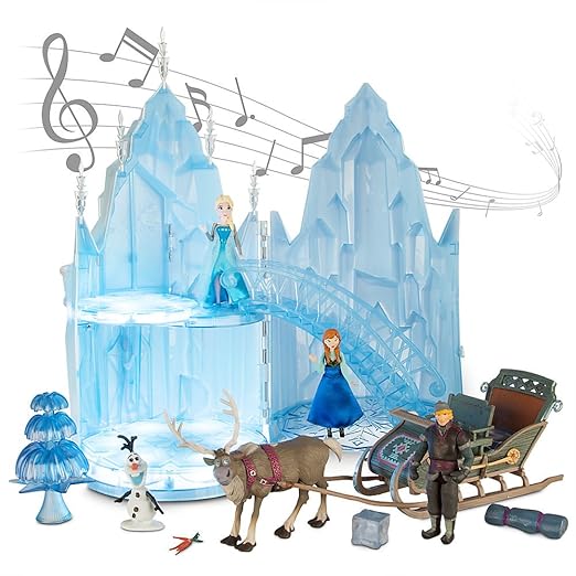 Die Eiskönigin - völlig unverfroren - Elsa Eisschloss Spielset mit Musik