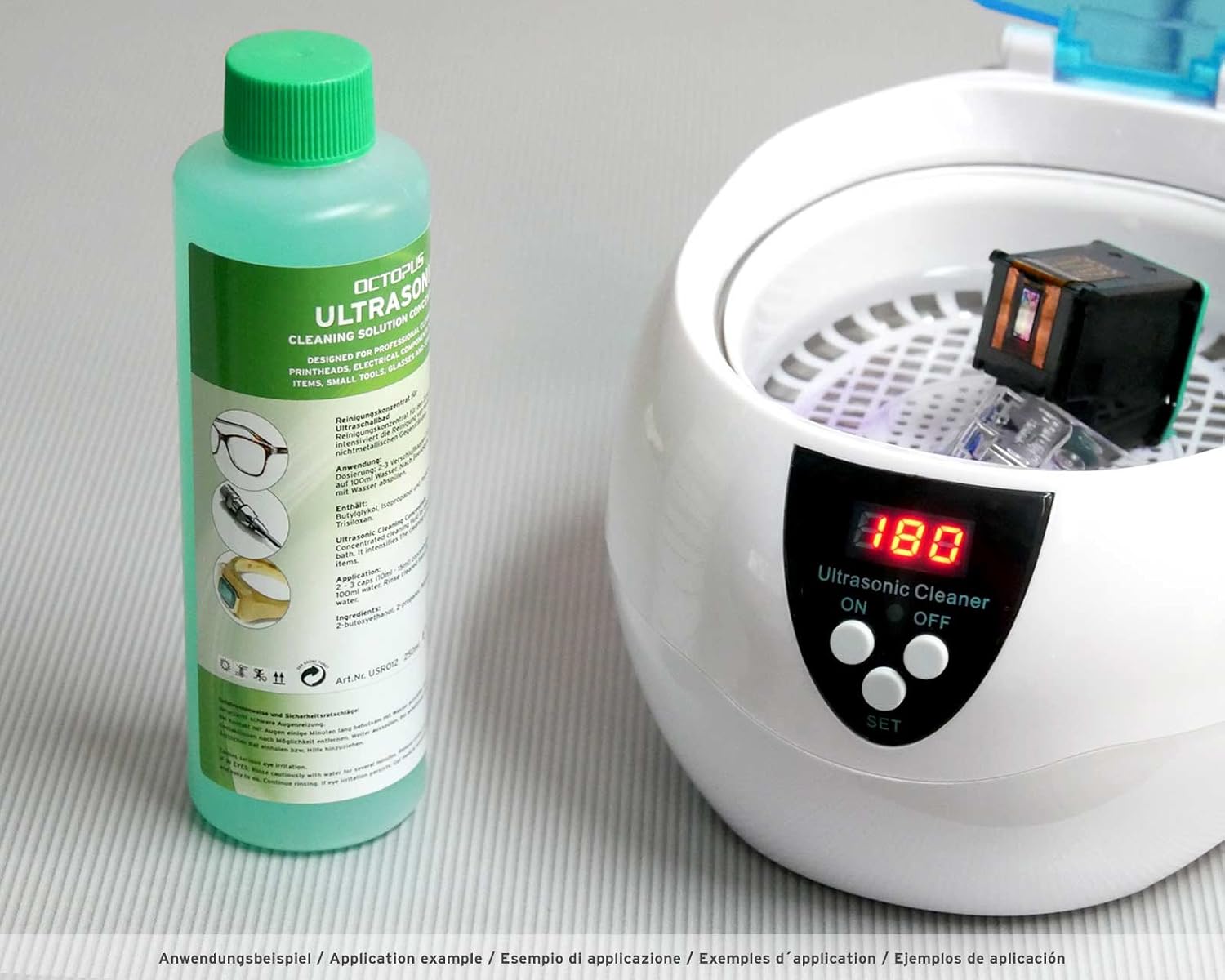 OCTOPUS powerful ultrasonic cleaner, concentrate for use in ultrasonic cleaner glasses cleaner - Image 4