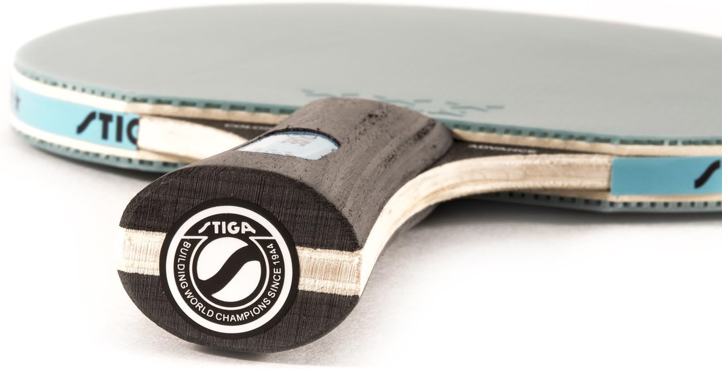 STIGA Pure Color Advance Table Tennis Racket, Blue : Stiga Ping Pong Paddle : Sports & Outdoors