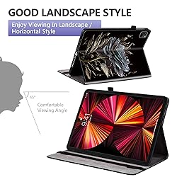 Dteck for iPad Air 13 Inch 2024 Case with Pencil