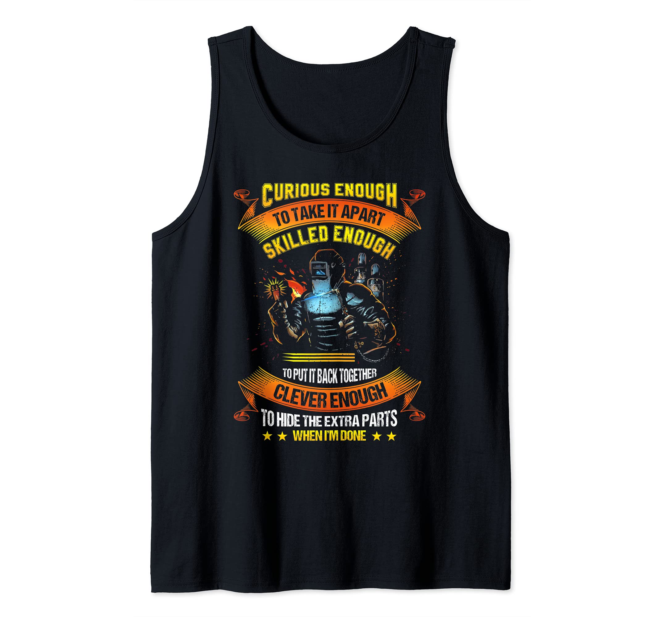Funny Welder & Welding DIY Tank Top