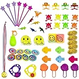 59 Pc Party Favor Toy Assortment for Kids Party Favor, Birthday Party, School Classroom Rewards, Carnival Prizes, Treasure Ch