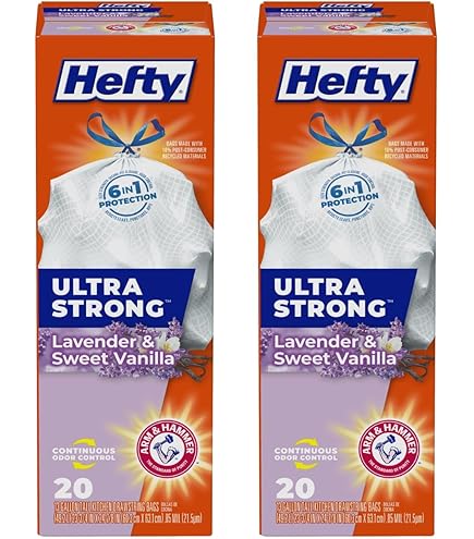 Amazon.com: Hefty Ultra Strong Tall Kitchen Trash Bags, Tropical