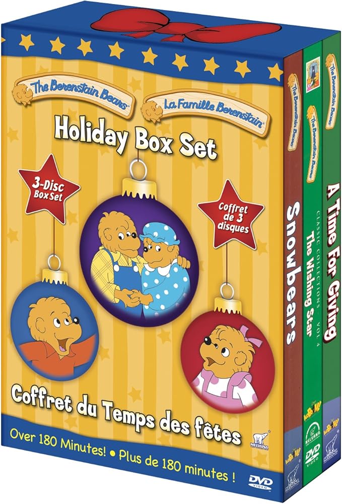 The Berenstain Bears Holiday Box Set Bilingual Packaging Amazon.ca DVD