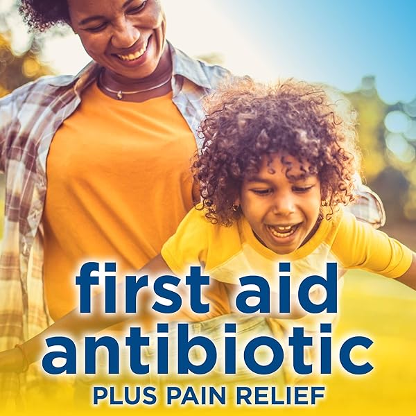 AMAZON BASIC CARE MAXIMUM STRENGTH FIRST AID TRIPLE ANTIBIOTIC OINTMENT, PAIN RELIEF FOR MINOR CUTS, SCRAPES AND BURNS, 3 OUNCE (PACK OF 1)