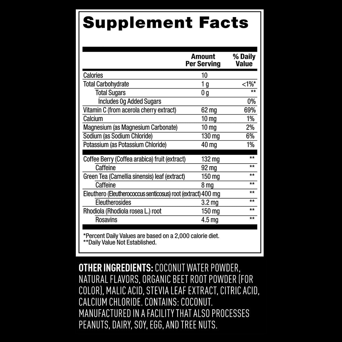 Vega Sport Sugar Free Energizer, Acai Berry - Vegan Certified, Keto-Friendly, Gluten Free, Dairy Free, Soy Free, Non GMO, Natural Pre Workout Powder (35 Servings): Health & Personal Care