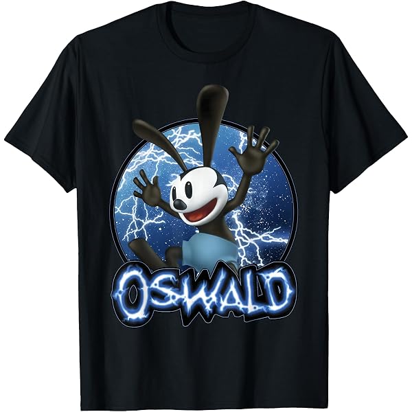 Amazon.com: Disney Epic Mickey Oswald The Lucky Rabbit Portrait T