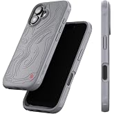 Gadget Guard for iPhone 16 Case, Rugged Military-Grade Drop Protection (Compatible with MagSafe) Heavy Duty Phone Case, Shockproof Phone Cover for iPhone 16 - Trek Gray