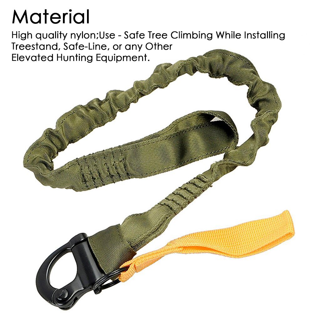 Quick Release Safety Lanyards,1 Pack 1.8ft Retractable Retention Strap