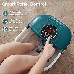 Collapsible Foot Spa Bath Massager with