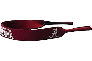 Siskiyou Sports NCAA Alabama Crimson Tide Neoprene Sunglass Strap,Maroon