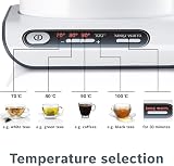 Bosch Styline TWK8631GB Kettle 1.5L 3000W Variable Temperature White view 3