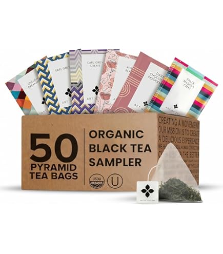Amazon.com : Art of Tea | Organic Sencha Green Tea Bags | 50