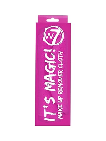 Amazon Com W7 It S Magic Makeup Remover Face Cloth Pink Re Useable Microfiber Cloth For Cleansing Just Use Water Cruelty Free Face Makeup Cleansing Towel For Women By W7 Cosmetics Beauty