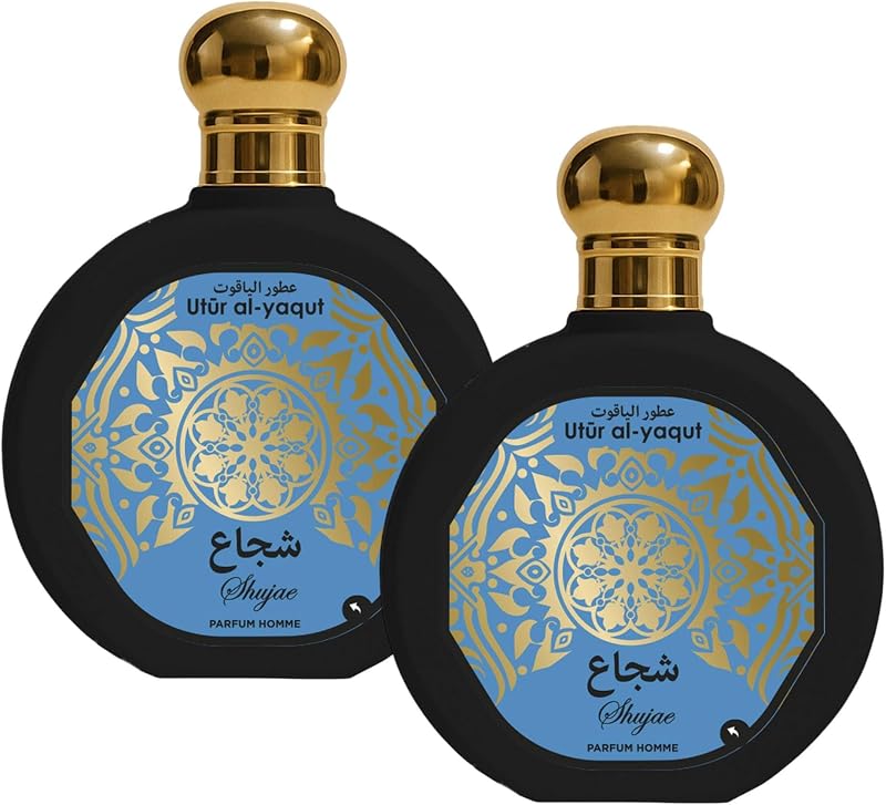 Utur Al-Yaqut SHUJAE Pack de 2 Perfumes de hombre EDP de 100ml