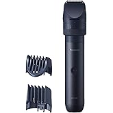 Panasonic MultiShape Electric Trimmer for Beard and Hair, 39 Adjustable Cutting Lengths and Advanced Blade System, Cordless Waterproof Wet/Dry Clipper for Men - ER-ACKN1-HB