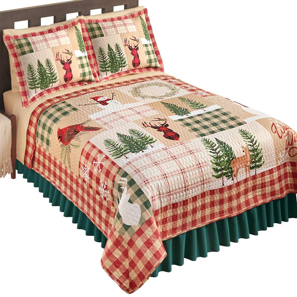 Quilts & Sets Holiday Colors Full/Queen Winston Brands Collections Etc