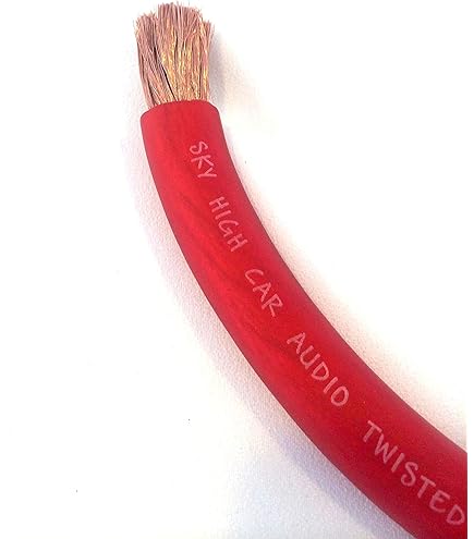 25 Ft 2/0 Gauge OFC AWG BLUE Power Ground Wire Sky - Foto 3