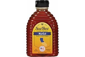 Sue Bee Honey Regional Northern California Honey, Strained, Unfiltered Beekeeper-Owned Co-op Honey, 24-Ounce (Packaging May Vary)