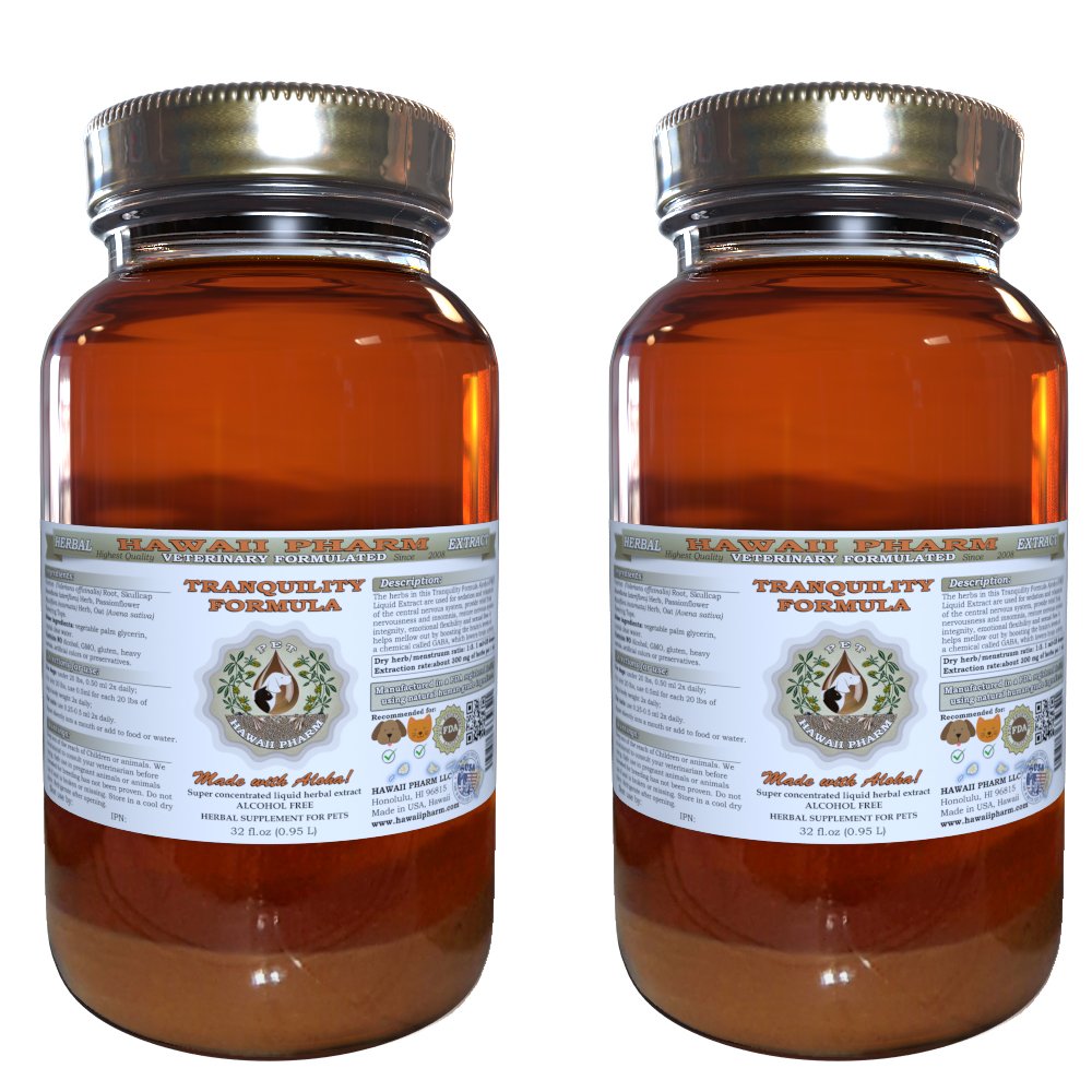 Tranquility Formula, VETERINARY Natural AlcoholFREE
