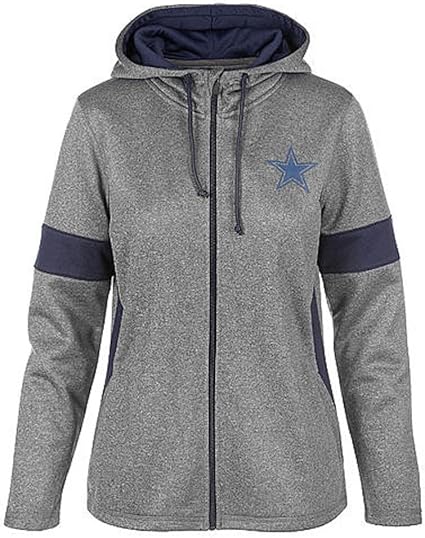 women's dallas cowboys zip up hoodie
