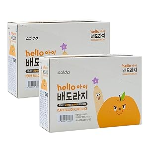 Organic Korean Pear Bellflower Root Juice [ Korean Food ] Healthy Natural Juice For Kids, No Sugar or Additives [ JRND Foods ] 20 Pouches