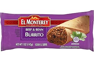 UNCLE RAYS Ruiz El Monterey Beef and Bean Burrito, 5 Ounce -- 24 per case.