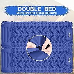 MOXILS Sleeping Pad, Ultralight Inflatable Sleeping