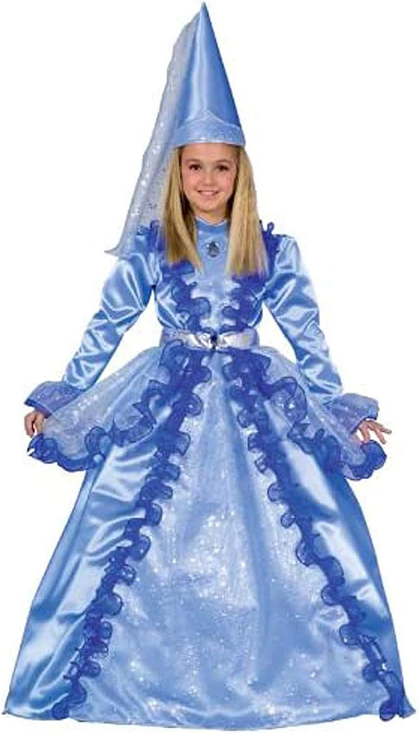 Amazon Com Blue Fairy Princess Kids Costume Toys Games