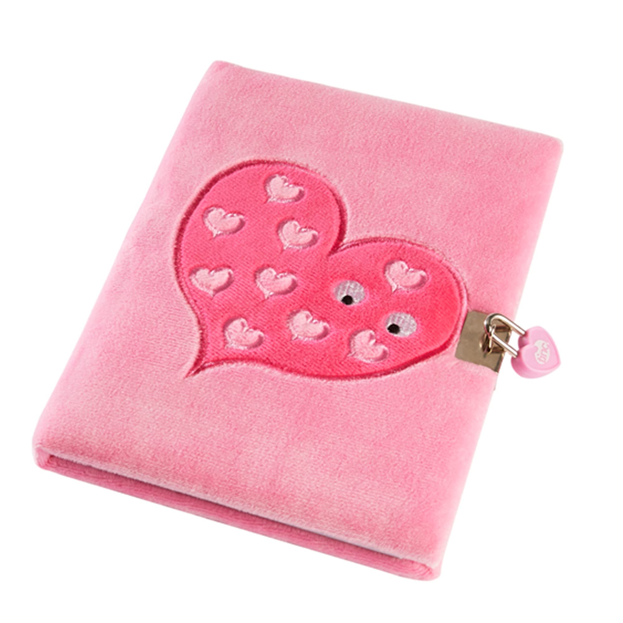 Tinc SGJOURPK A5 Snuggly Soft Touch Lockable Journal - Pink