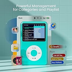 Mp3 Player with Bluetooth Walkman Y1 128G Innioasis