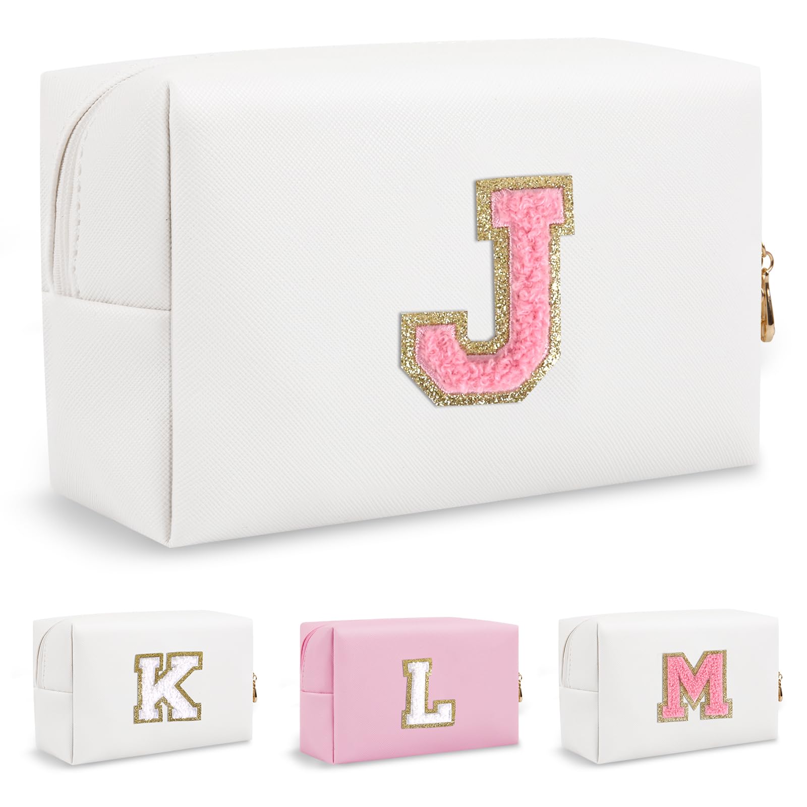 Personalized Preppy Small Travel Makeup
