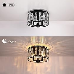 Crystal Ceiling Light Flush Mount for