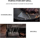 GIONAR BBQ Smoker Box - Stainless Steel for Gas, Electric & Charcoal Grills view 6