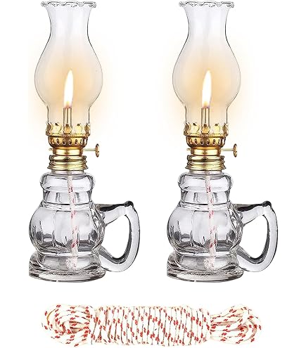 Amazon.com: HONMEET Miniature Oil Lamp Parts Oil Lamp Wick and