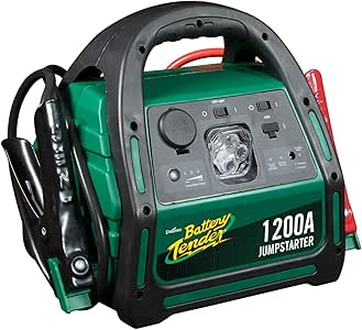 Amazon.com: Battery Tender Jump Starter: Portable 1200 Amp Automotive