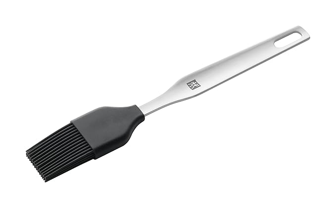 Zwilling 378090000 Twin Prof Backpinsel Silikon, Rostfreier Edelstahl, spülmaschinengeeignet, 225 mm