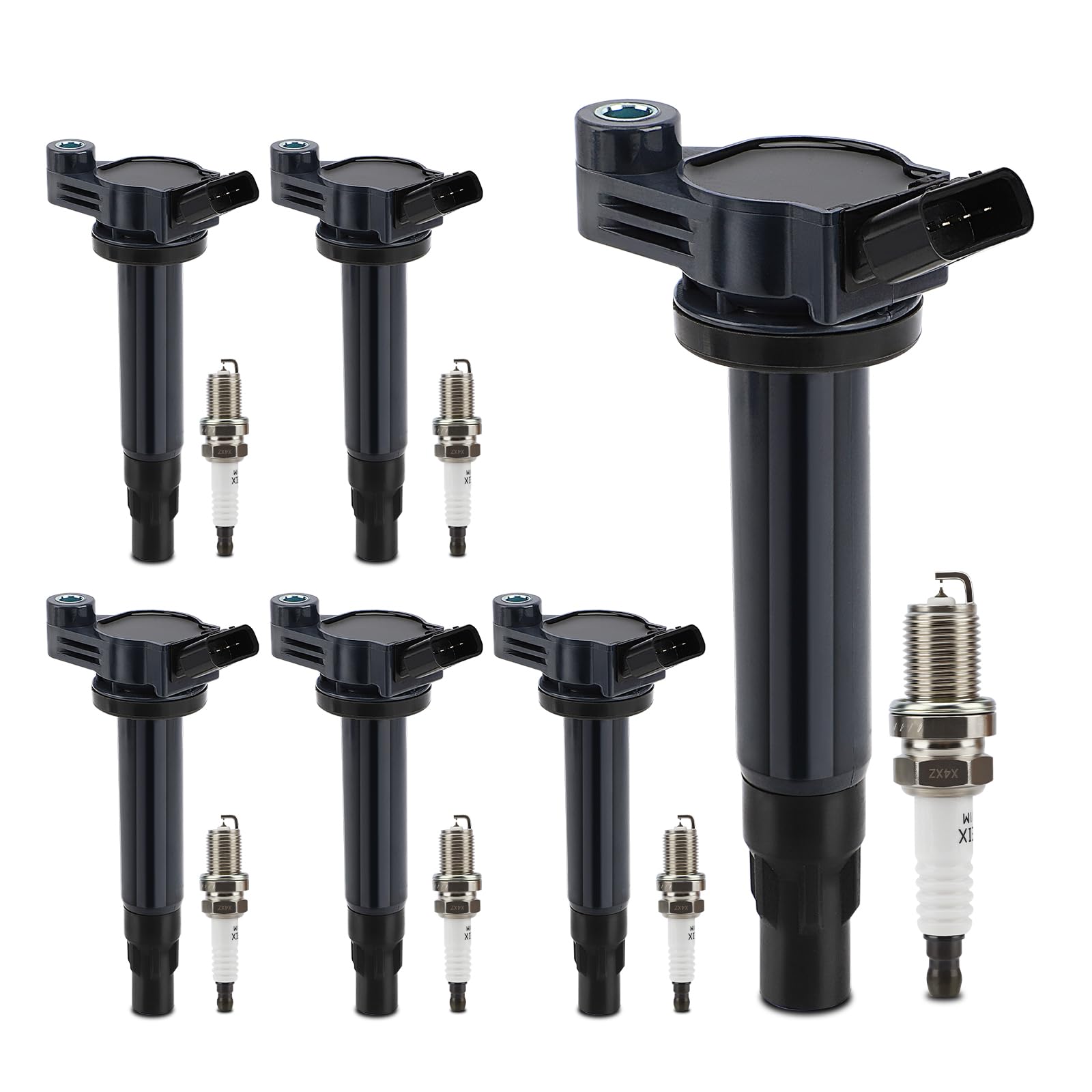 UF506 Ignition Coil & 4504 Double Iridium Spark