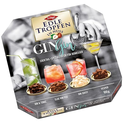 Edle Tropfen in Nuss GIN, 1er Pack (1 x 100g)