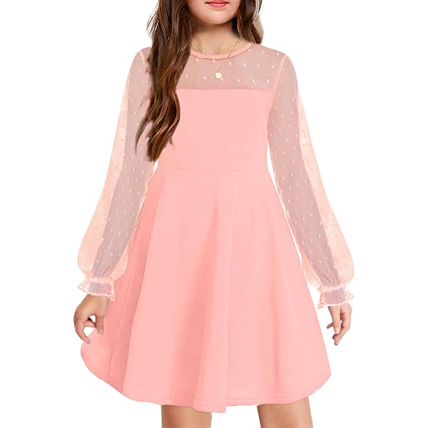 Amazon.com: XOXO Juniors' Embroidered Ruffled Dress (Blush, L): Clothing,  Shoes & Jewelry