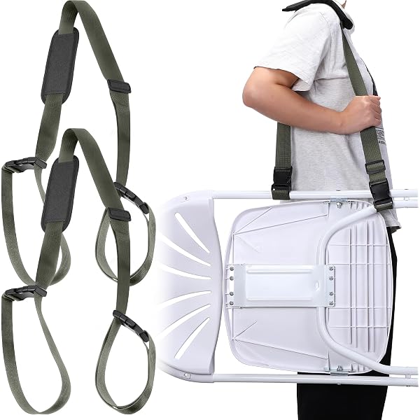 Gci Beach Chair Adjustable Shoulder Carry Strap - Perfect For Beach Chairs, Scooters & Outdoor Gear Neoprene Padded Strap