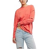 Free People Womens Nina Tee Long Sleeve