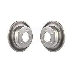Genius Rear Coated Disc Brake Rotors Pair