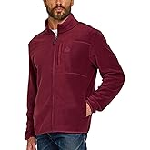 Gerry Mens Fleece Jacket – Zip Up Sweater, Lightweight Athletic Sweater, Warm Soft Polar Full Zipper Jacket, Mock Neck